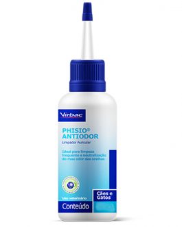 Phisio Antiodor Limpador Auricular 100 ml Virbac